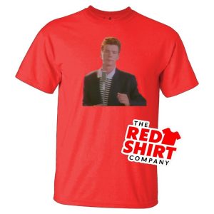 Retro Music Icon Red T-Shirt